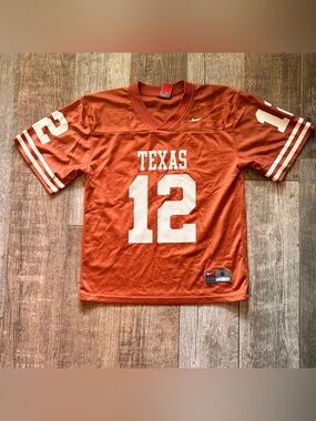 Nike Team Texas Longhorns #12 Football College Jersey Youth  Size small